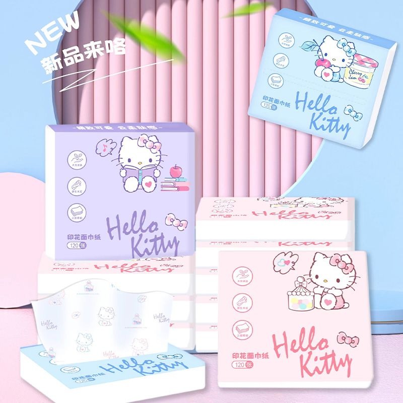 Travel Accessories Girly - New Hello Kitty Bag Tissues 6