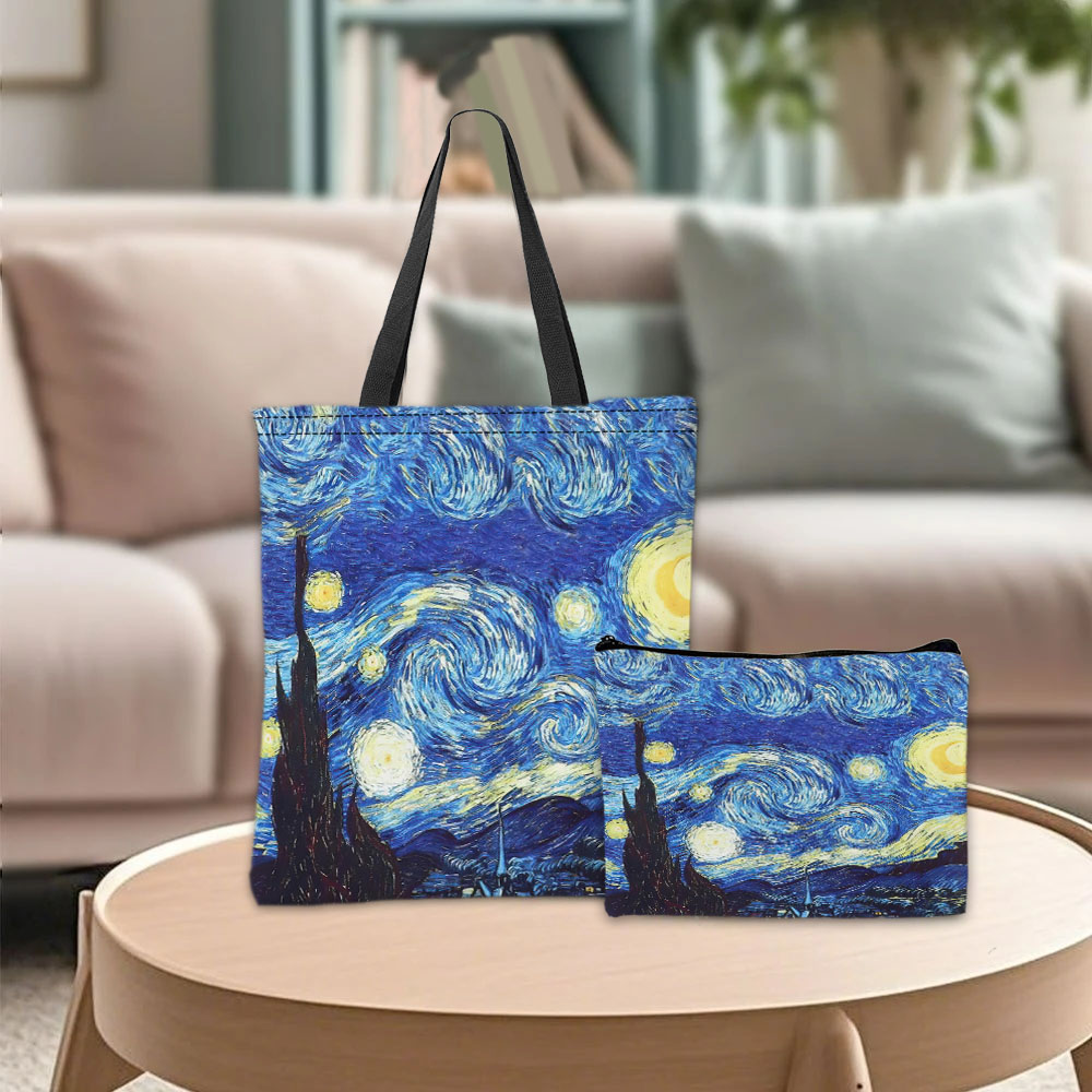 Travel Accessories Pouch - Van Gogh Series Tote Bag Cosmetic