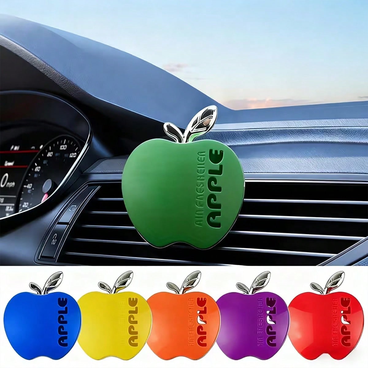 Travel Accessories Apple - 5 Fragrance Pieces + 1 Apple-Shaped