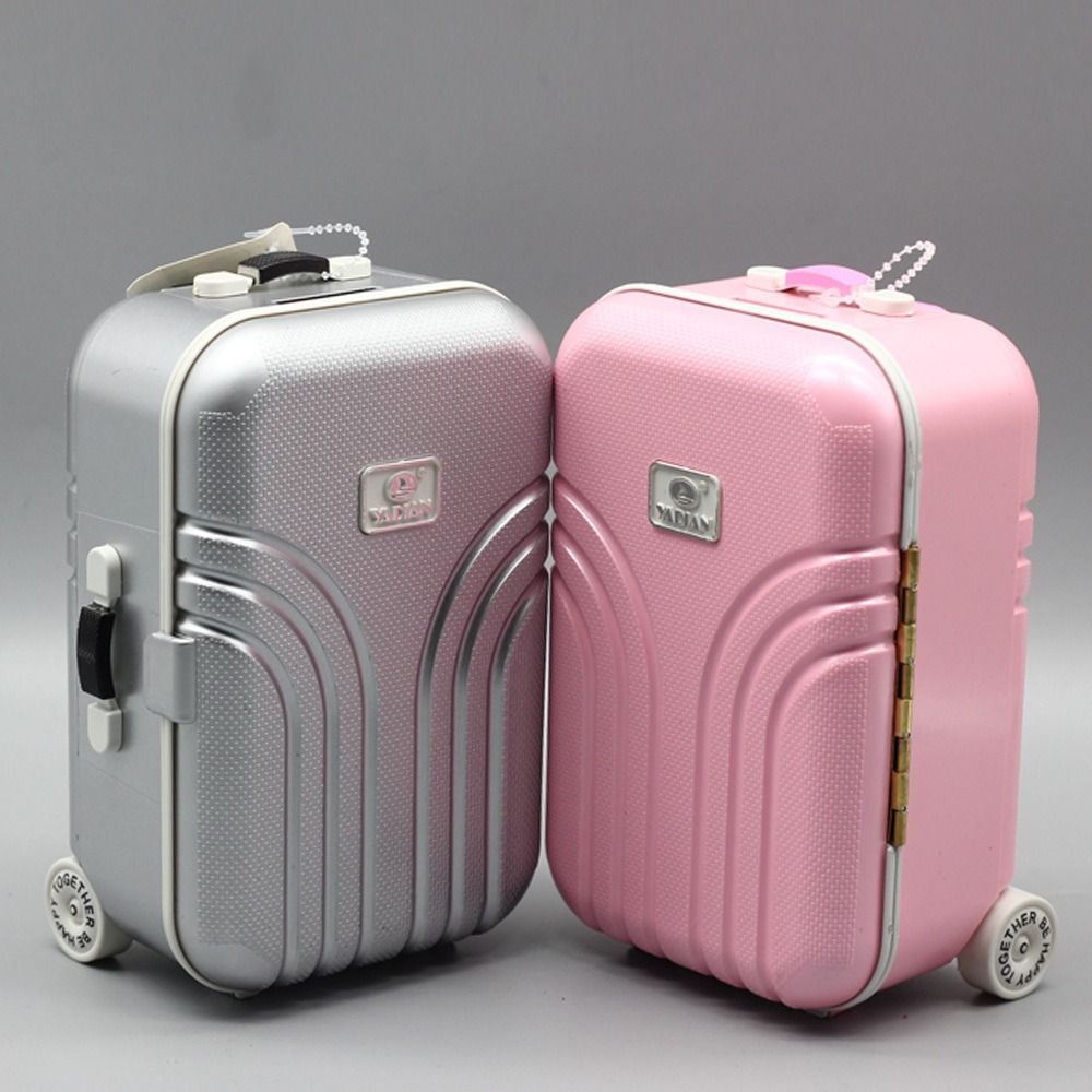 Travel Accessories Girly - Mini Doll Suitcase 1/4 1/6 Dolls