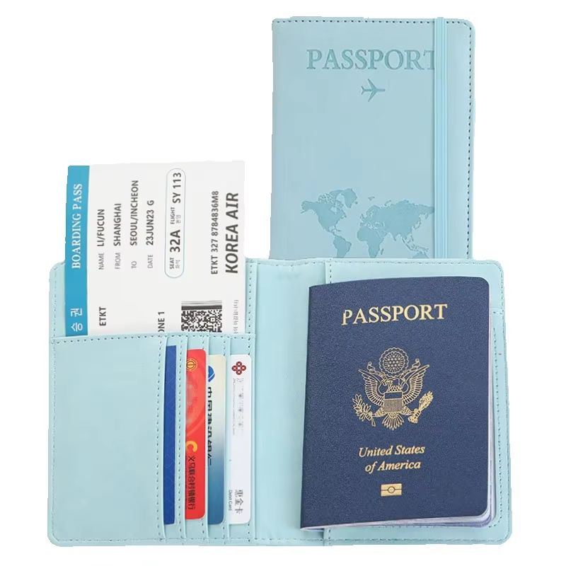 Travel Accessories Gifts For Men - Lover The World Map Passport Cover