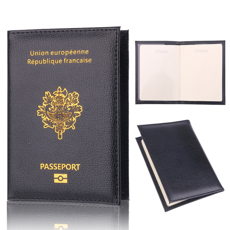 Quality Travel Accessories - Women Men Travel Pu Passport Holder
