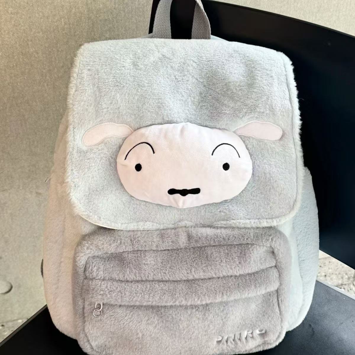 Travel Accessories Teens - Anime Kawaii Crayon Shin Chan Shiro