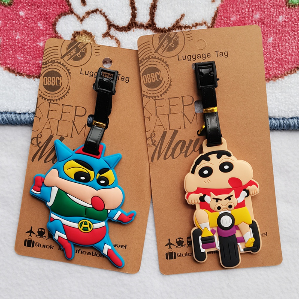 Travel Accessories Girly - Hot Crayon Shin-chan Luggage Tag PVC