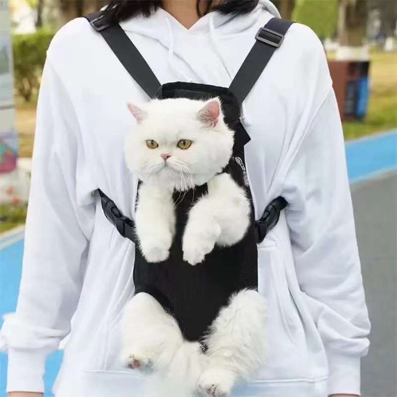 Travel Accessories For Dogs - Breathable Pet Dog Cat Chest Carrier