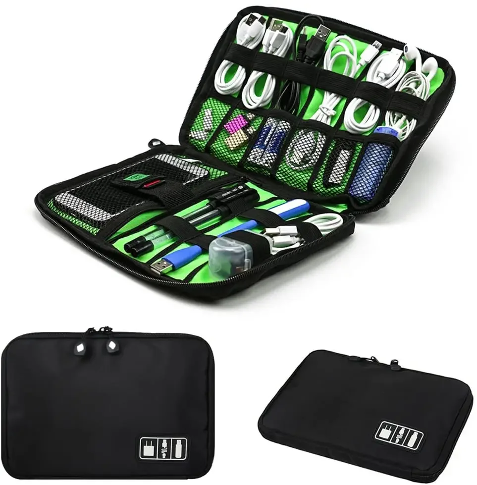 Travel Z - Cable Organizer Storage Bags System Kit