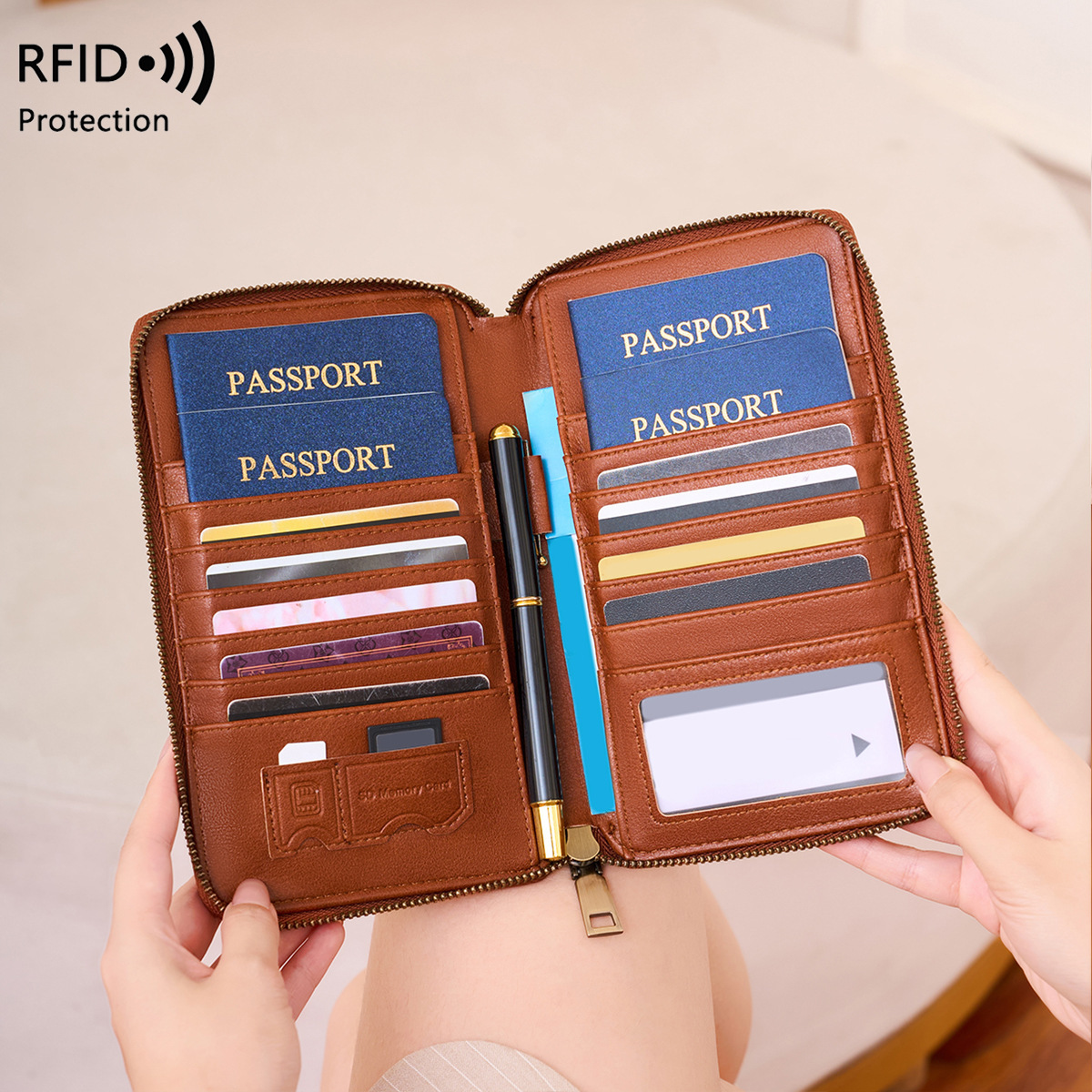 Trendy Airplane Design RFID Bl - огляд і ціна Passport Holder Rfid