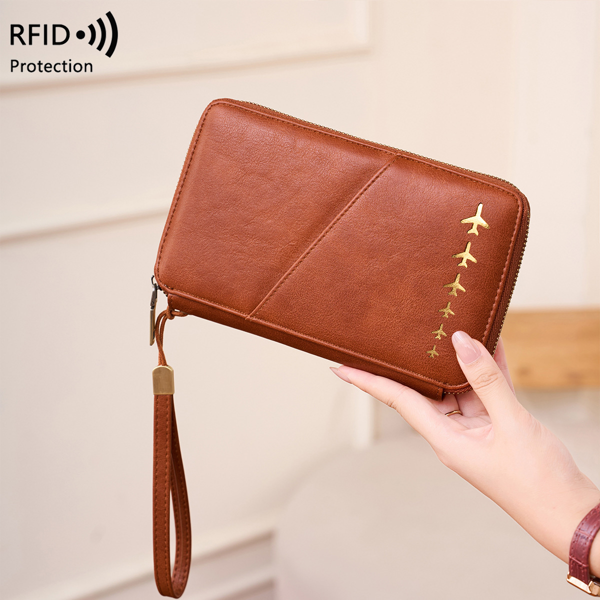 Trendy Airplane Design RFID Bl - огляд і ціна Passport Holder Rfid