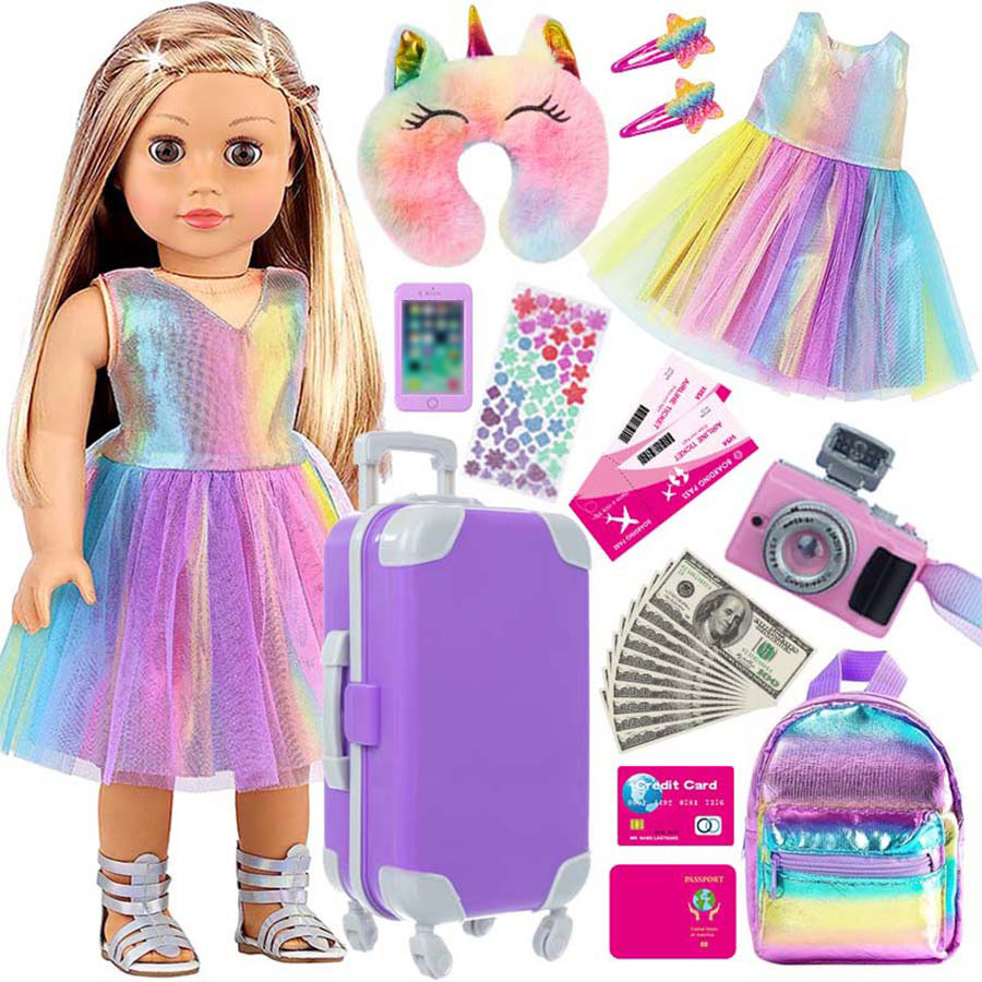 18inch Doll Clothes and Access - огляд і ціна Travel Accessories Teens