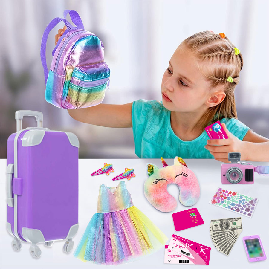18inch Doll Clothes and Access - огляд і ціна Travel Accessories Teens