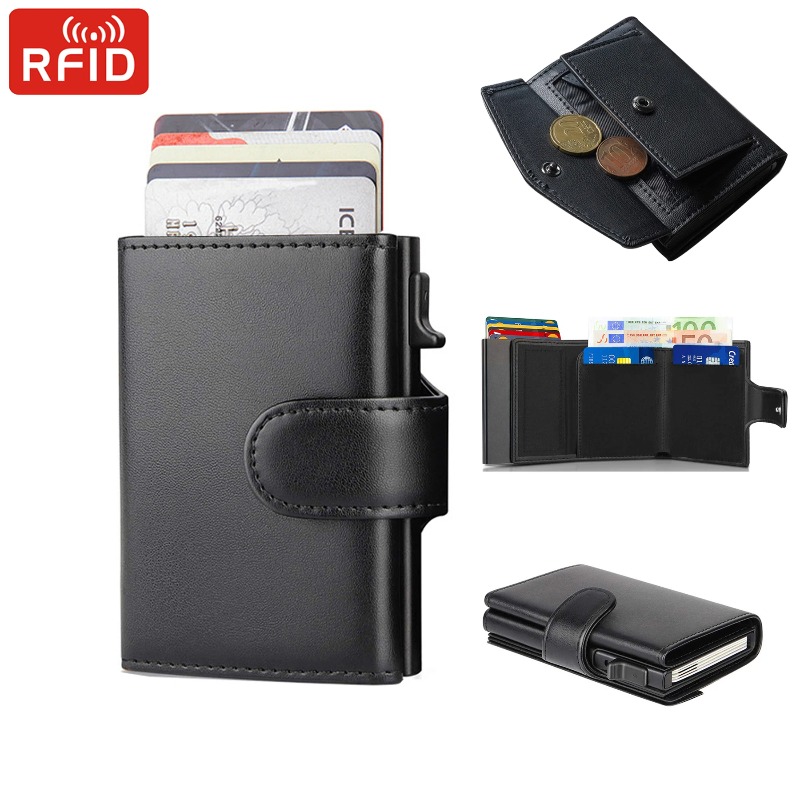 Metal Business Card Case Rfid  - огляд і ціна Passport Holder Rfid