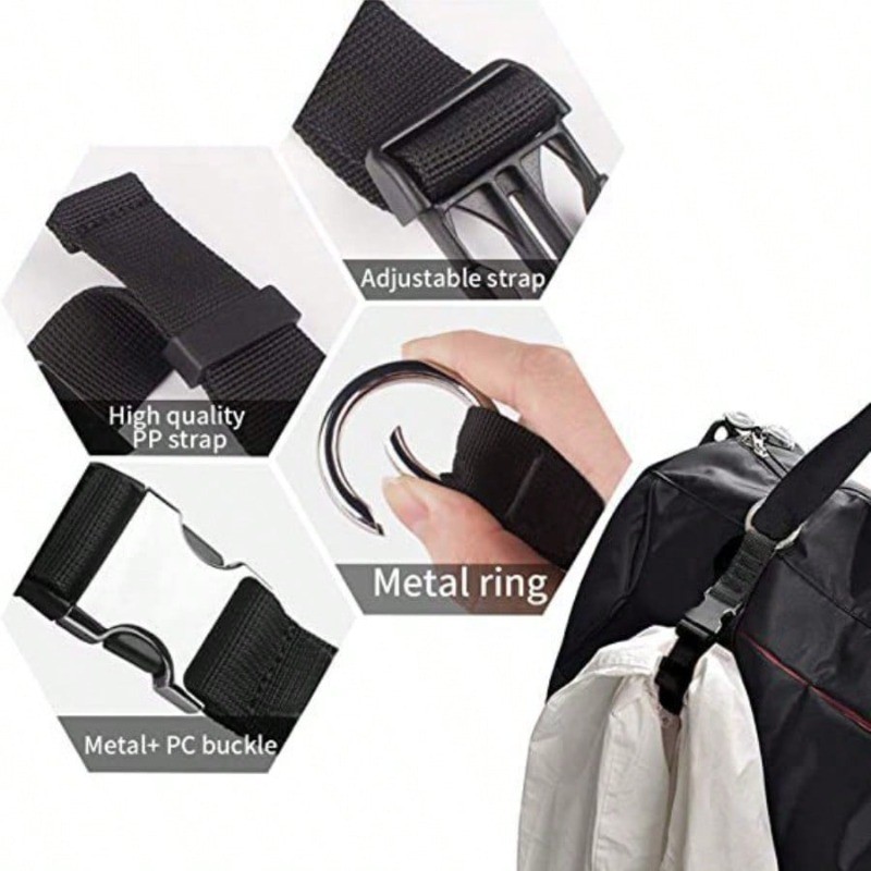 1PC Adjustable Travel Luggage  - огляд і ціна Luggage Strap Belt