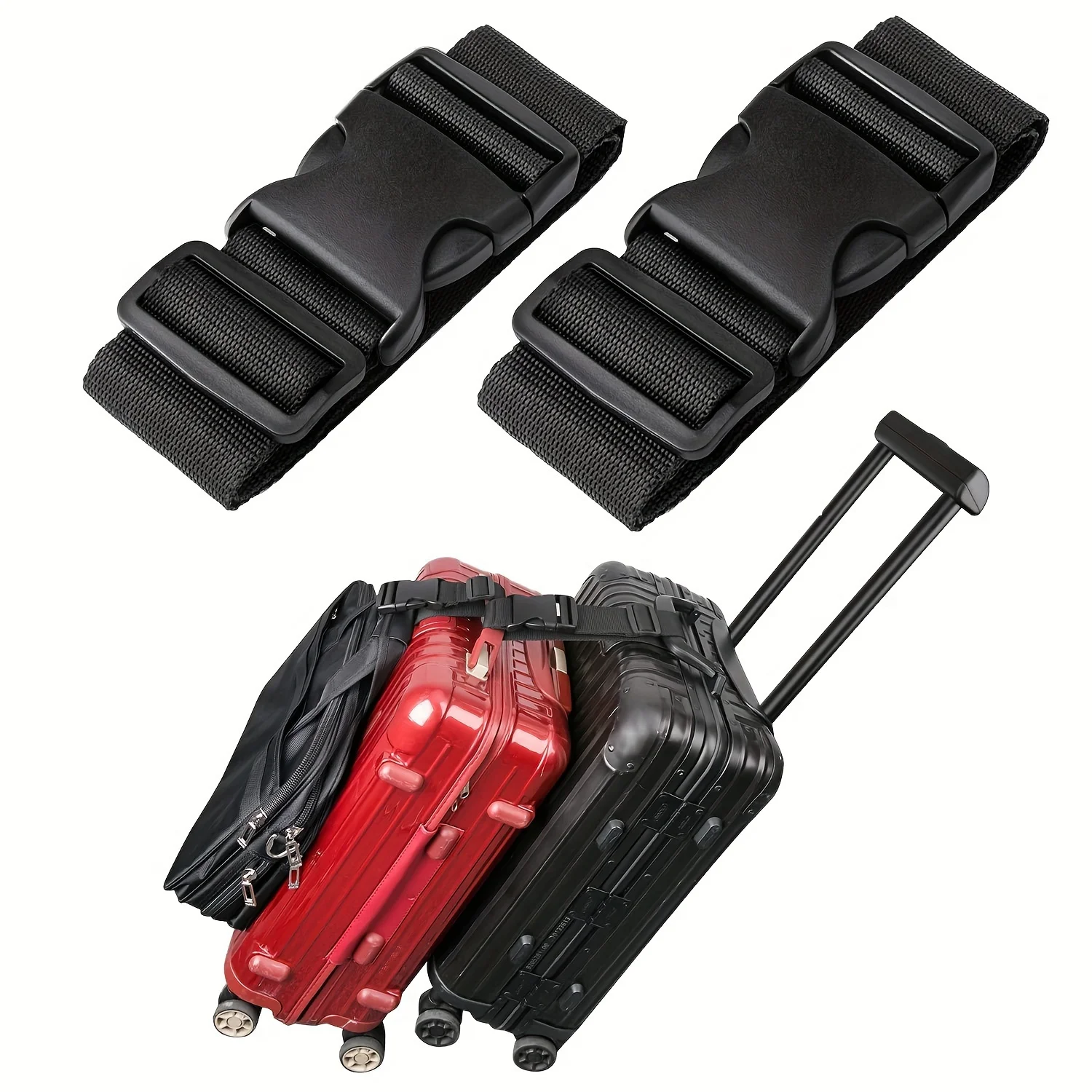 1pc Simple Adjustable Luggage  - огляд і ціна Quality Travel Accessories