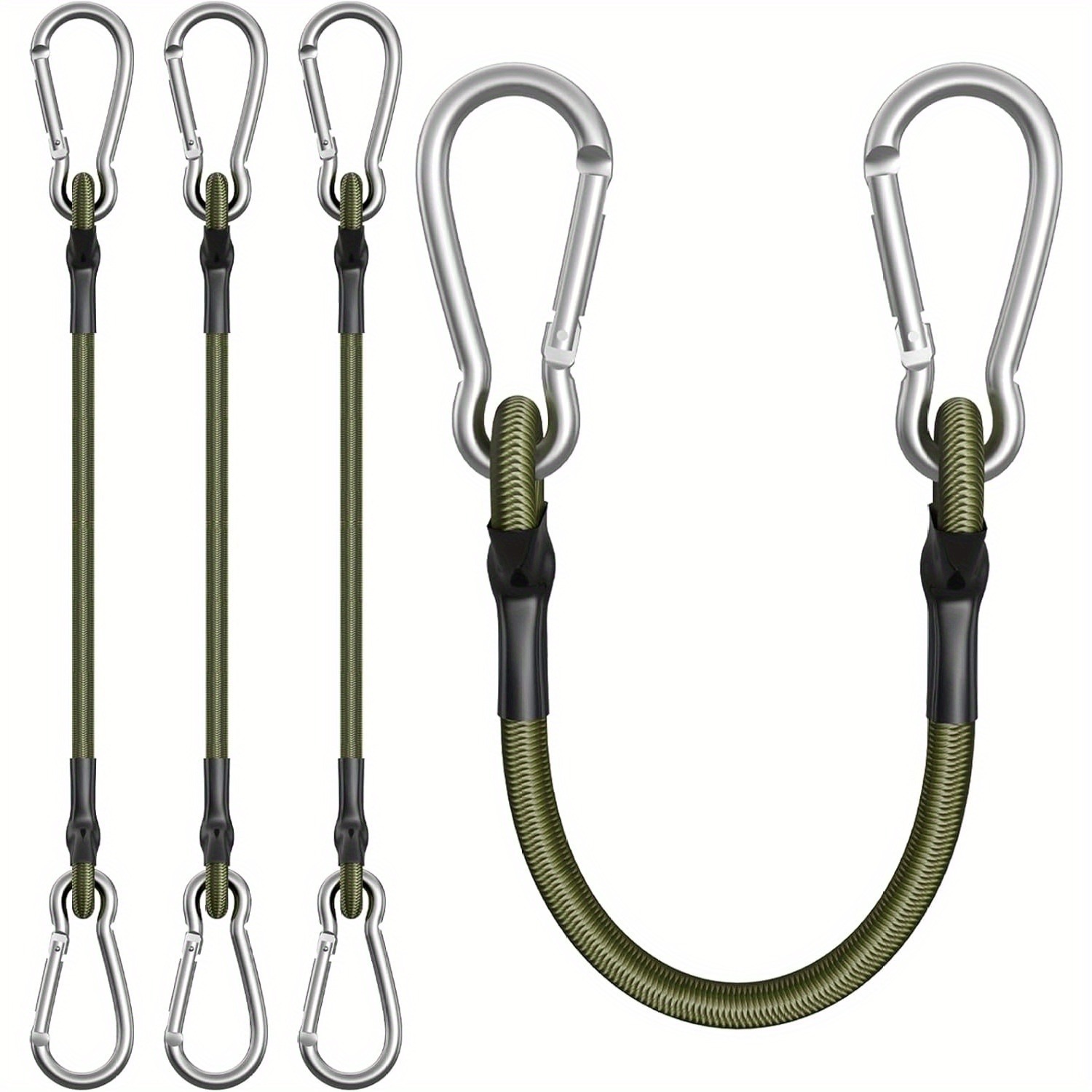 4 Heavy-Duty Rubber Belts with - огляд і ціна Luggage Strap Belt