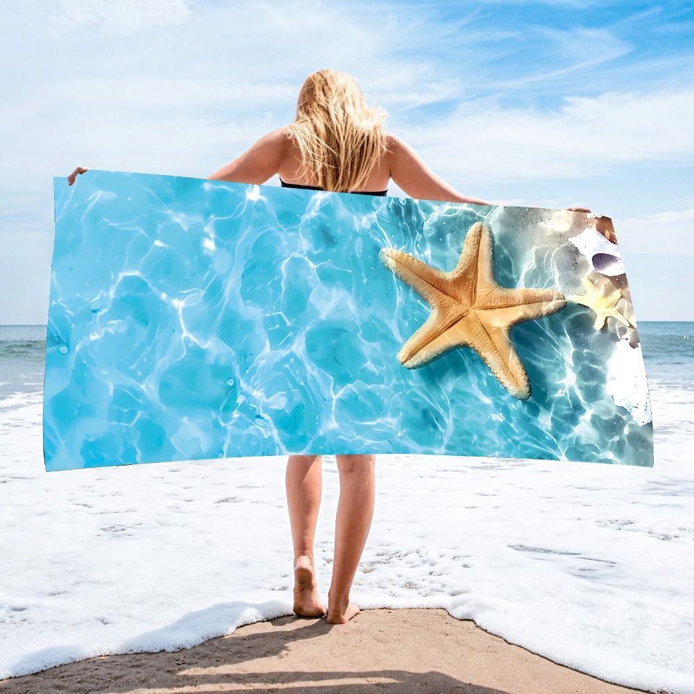 27.5x55inch Blue Ocean Jellyfi - огляд і ціна Travel Towel Quick Dry