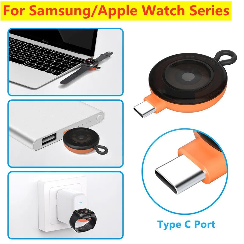 Mini Type C Smart Watch Wirele - огляд і ціна Travel Accessories Apple