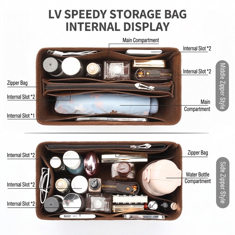 YU7 Felt Insert Bag Organizer  - огляд і ціна Travel Accessories Lv