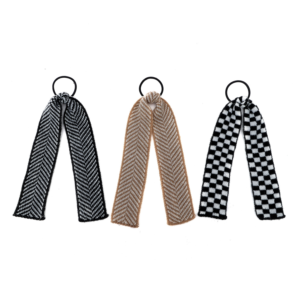 001N Checkered yarn HairBand C - огляд і ціна Travel Accessories Teens