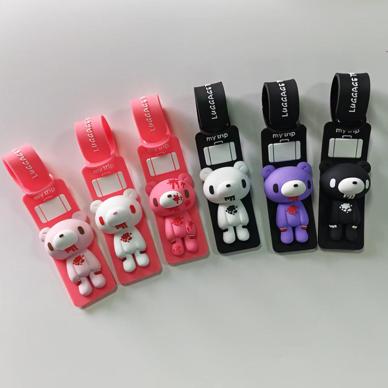 Cute Cartoon Bear Silicone Lug - огляд і ціна Travel Accessories Name