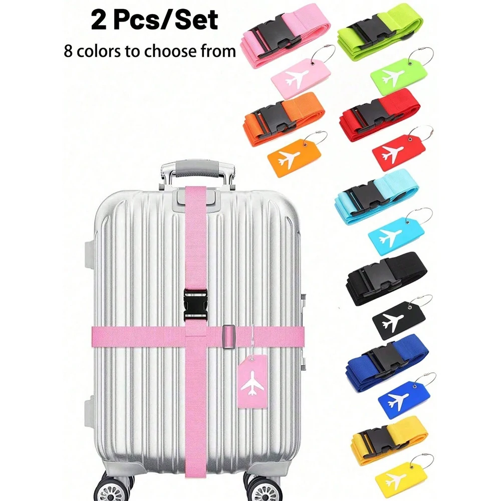 Luggage Strap Set with Luggage - огляд і ціна Luggage Strap Belt