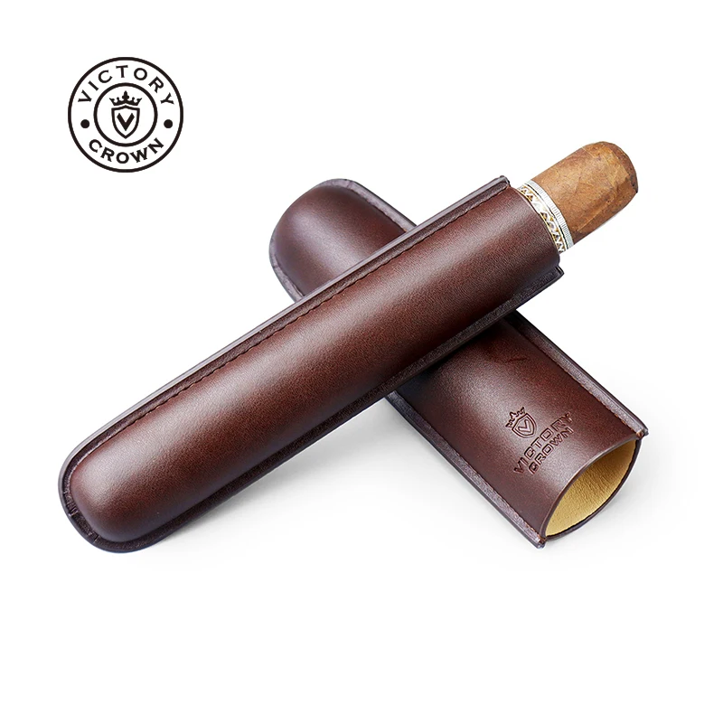 Leather Cigar Tube Humidor Por - огляд і ціна Travel Accessories Youtube