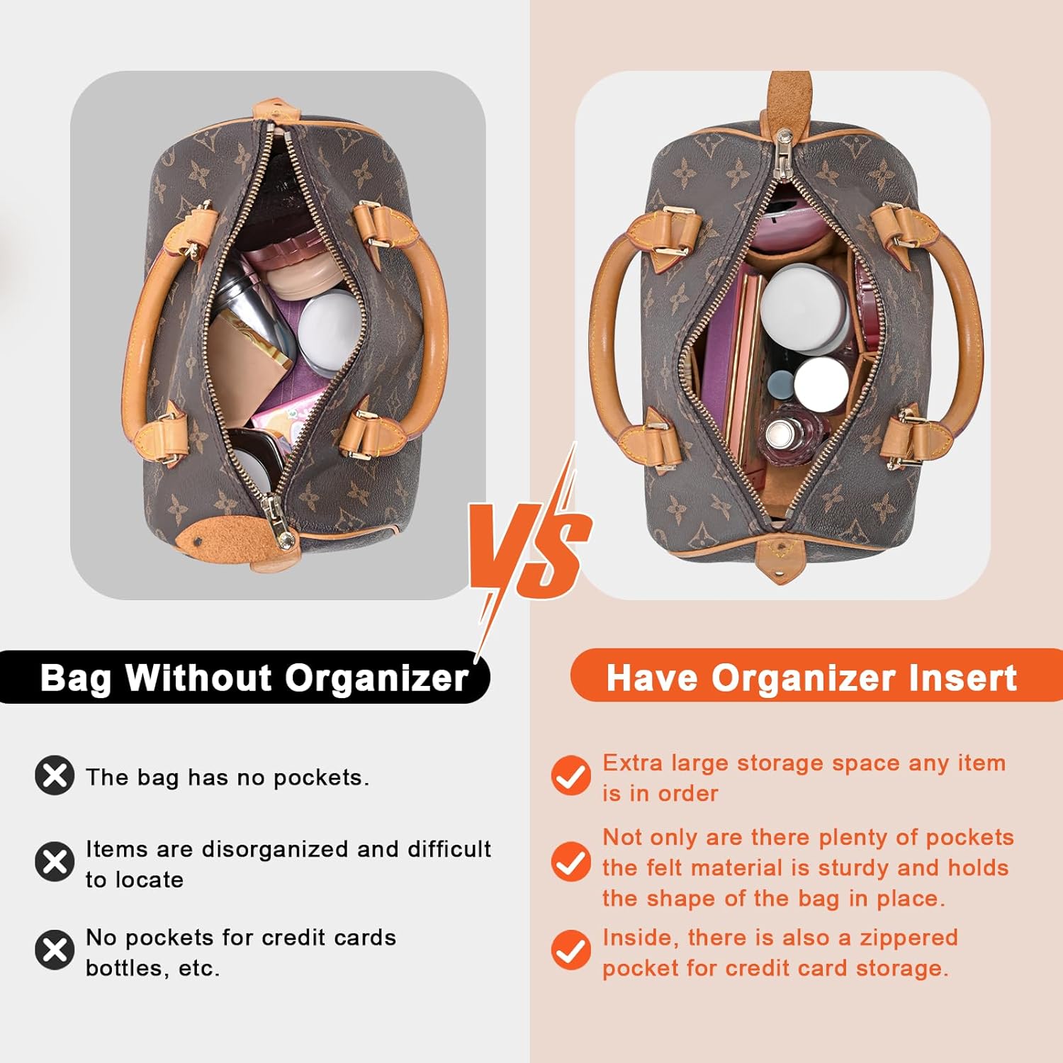 Insert Bag Organizer For LV Sp - огляд і ціна Travel Accessories Lv