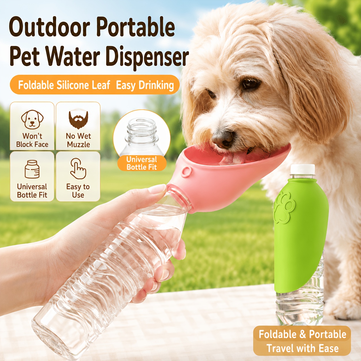 Portable Outdoor Water Cup Dog - огляд і ціна Travel Accessories For Dogs