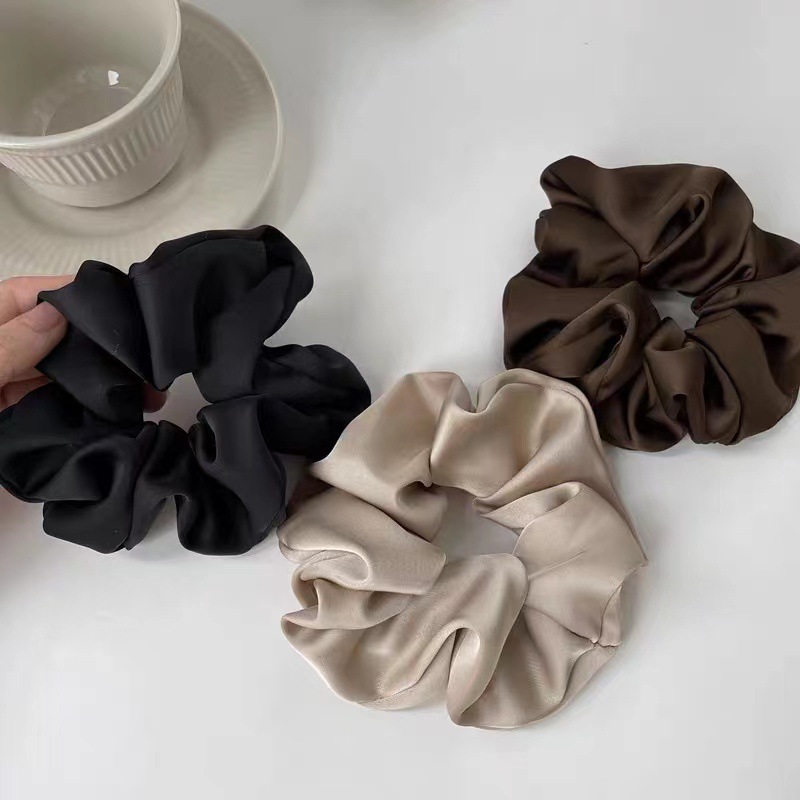 3Pcs Luxury Satin Hair Scrunch - огляд і ціна Quality Travel Accessories