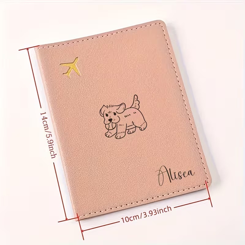 Custom Passport Cover with a C - огляд і ціна Travel Accessories For Dogs
