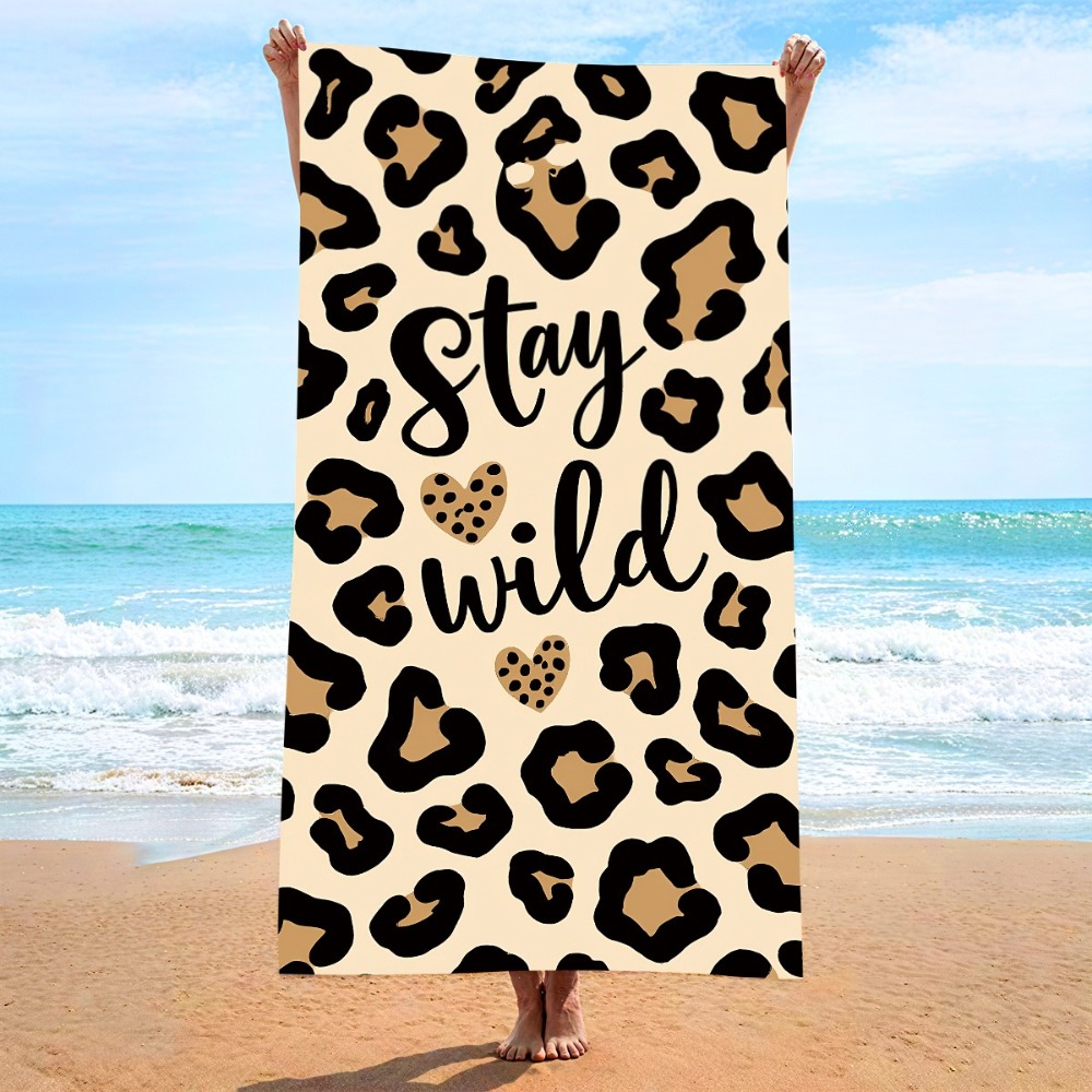 Leopard Print Printing Quick-d - огляд і ціна Travel Towel Quick Dry