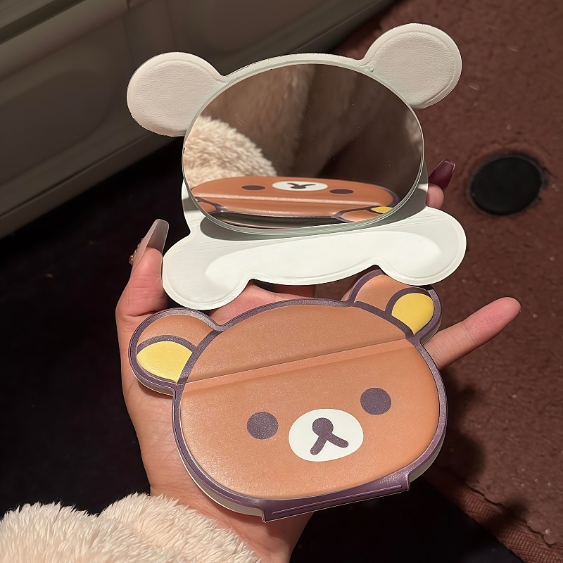 Rilakkuma Folding Makeup Mirro - огляд і ціна Travel Accessories Girly