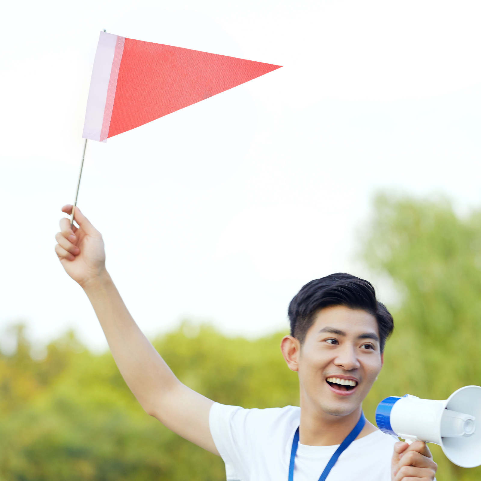 5 Pcs Triangle Tour Guide Flag - огляд і ціна Travel Accessories Guide