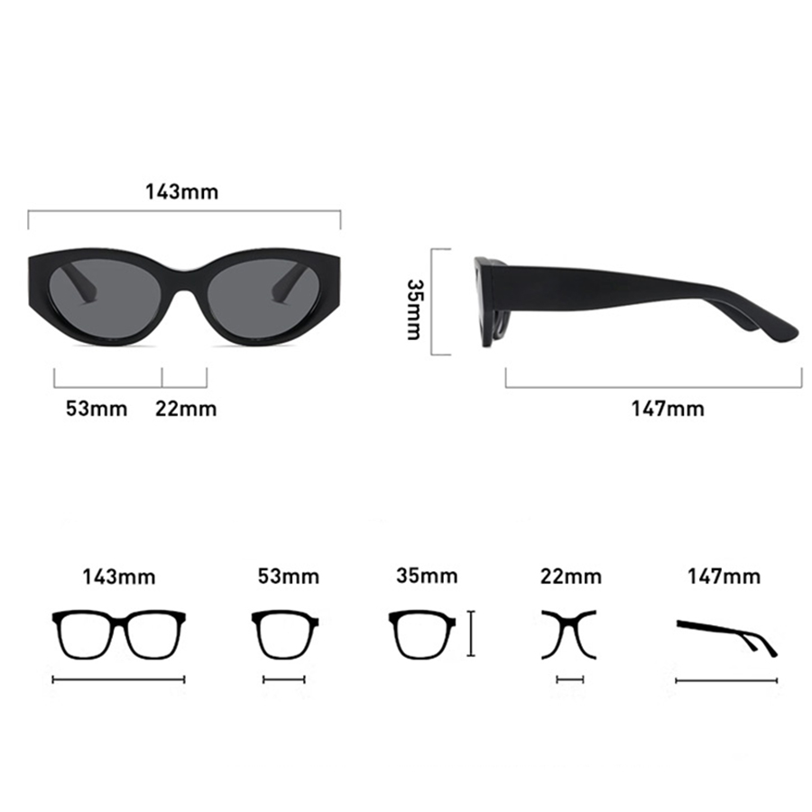 Women Men Classic Cat-Eye Pola - огляд і ціна Quality Travel Accessories