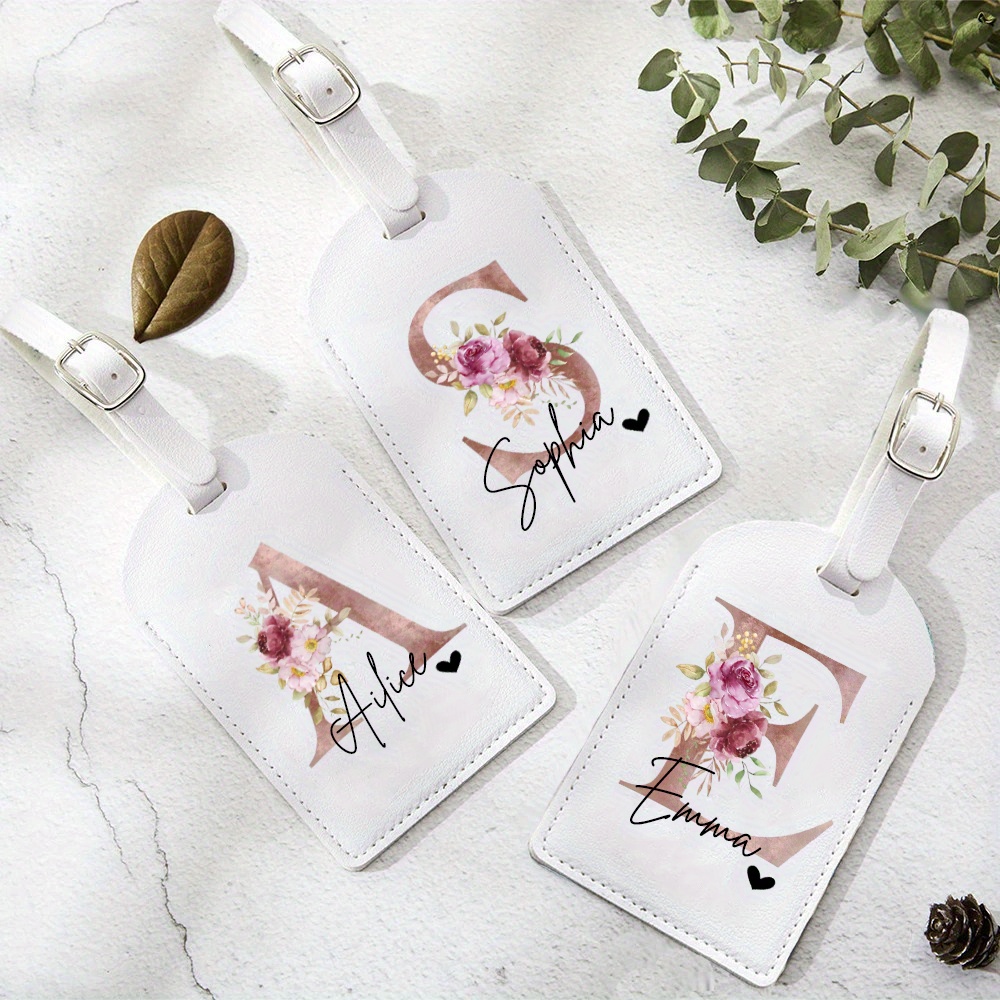 Personalized PU Luggage Tag Fa - огляд і ціна Travel Accessories Name