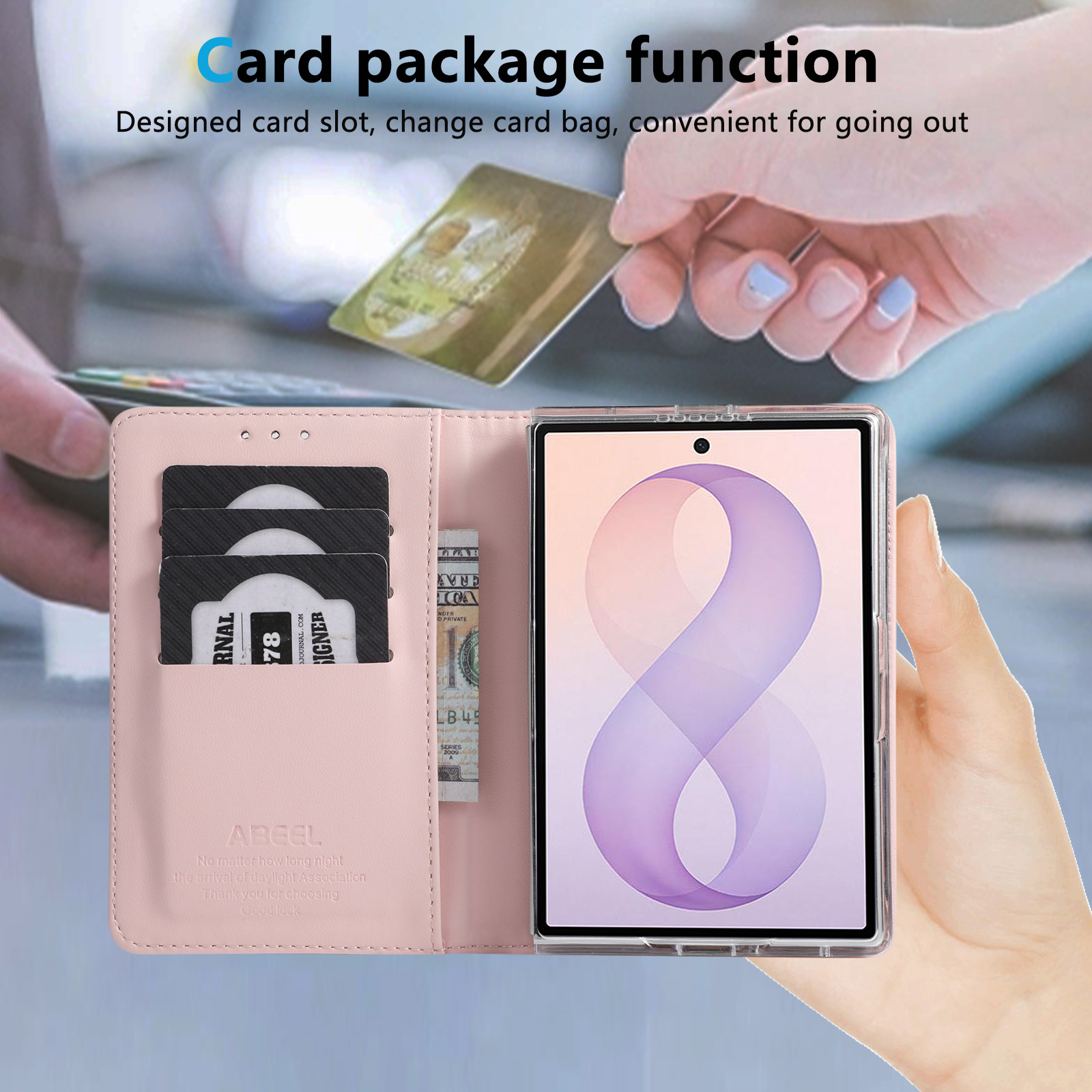 Flip Cards Solt Wallet Skin Fe - огляд і ціна Passport Holder Rfid