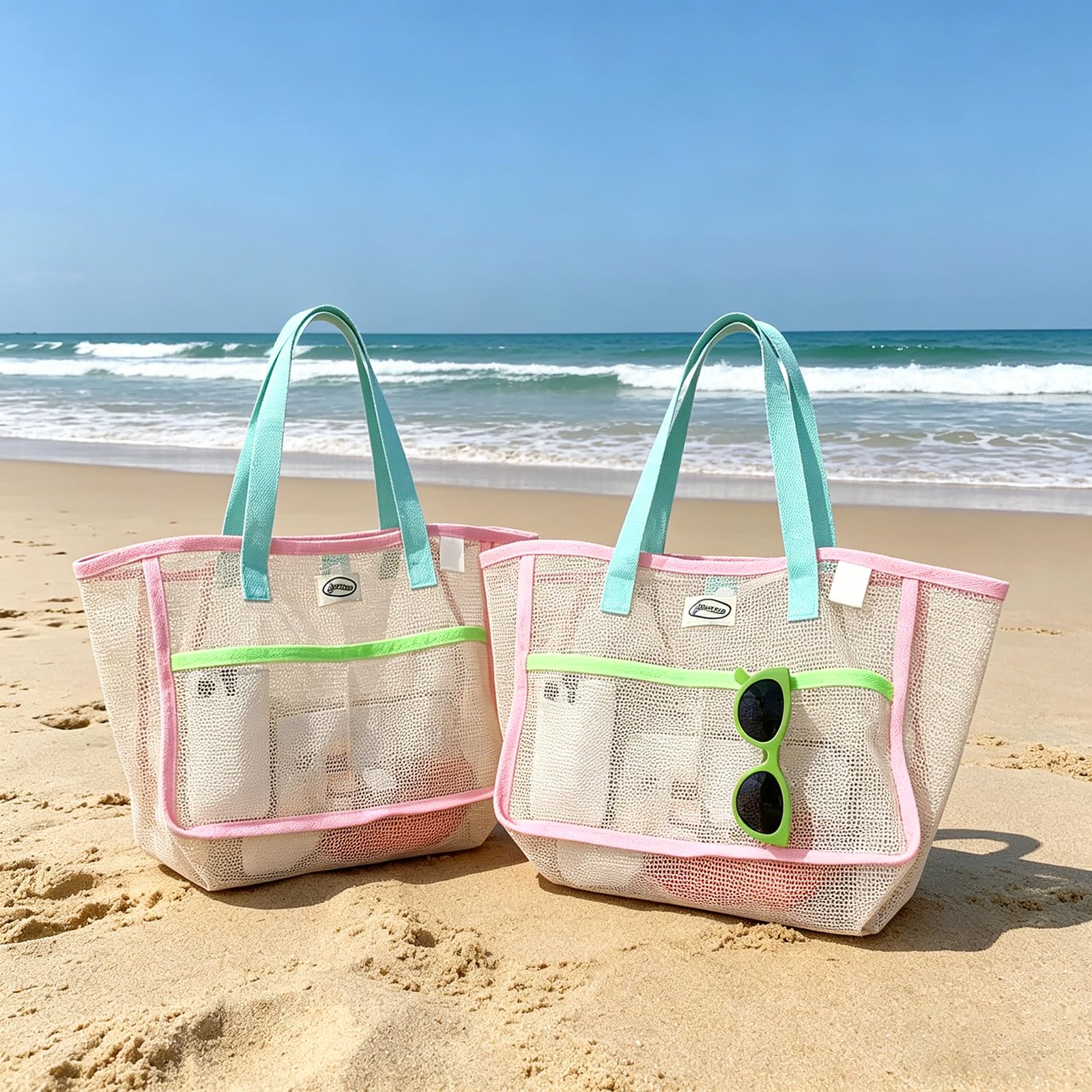 Beach Bags for Women Colorful  - огляд і ціна Travel Accessories Pouch