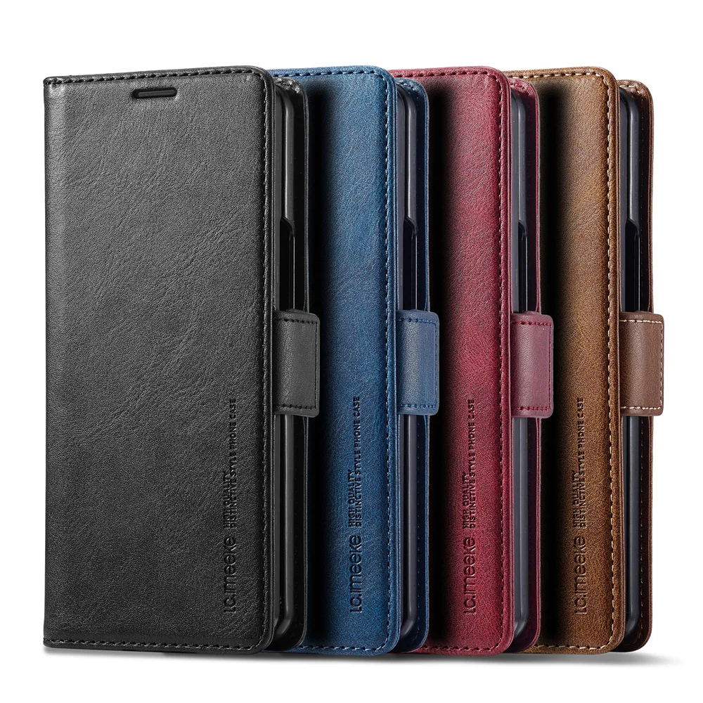 Leather Wallet Phone Case For  - огляд і ціна Passport Holder Rfid