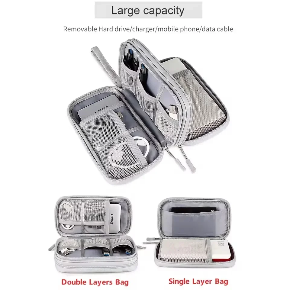 Travel Cable Bag Portable Digi - огляд і ціна Travel Accessories Pouch