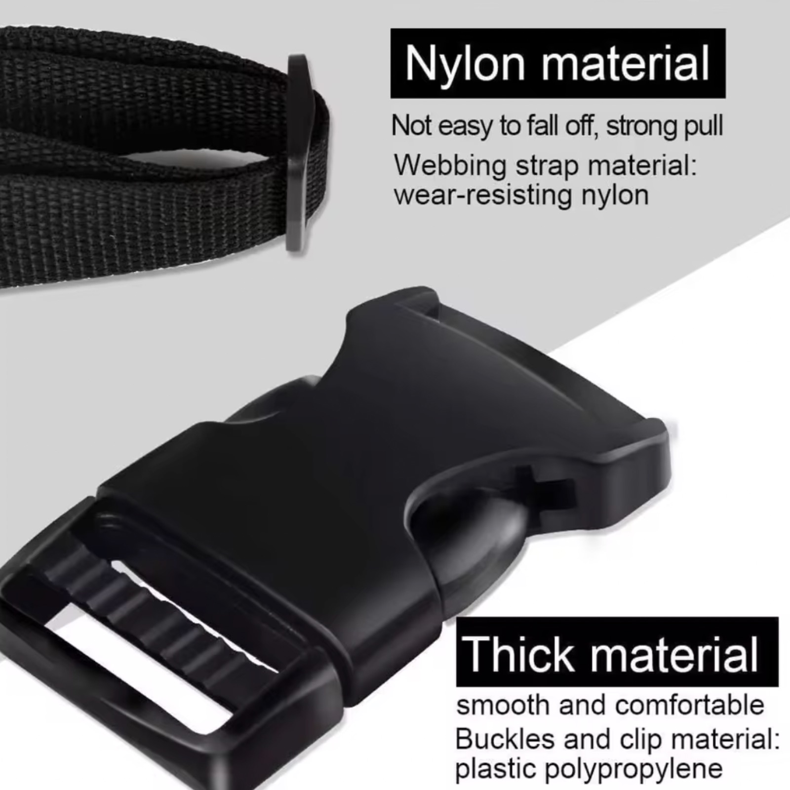 4M Nylon Webbing Strap with 10 - огляд і ціна Luggage Strap Belt