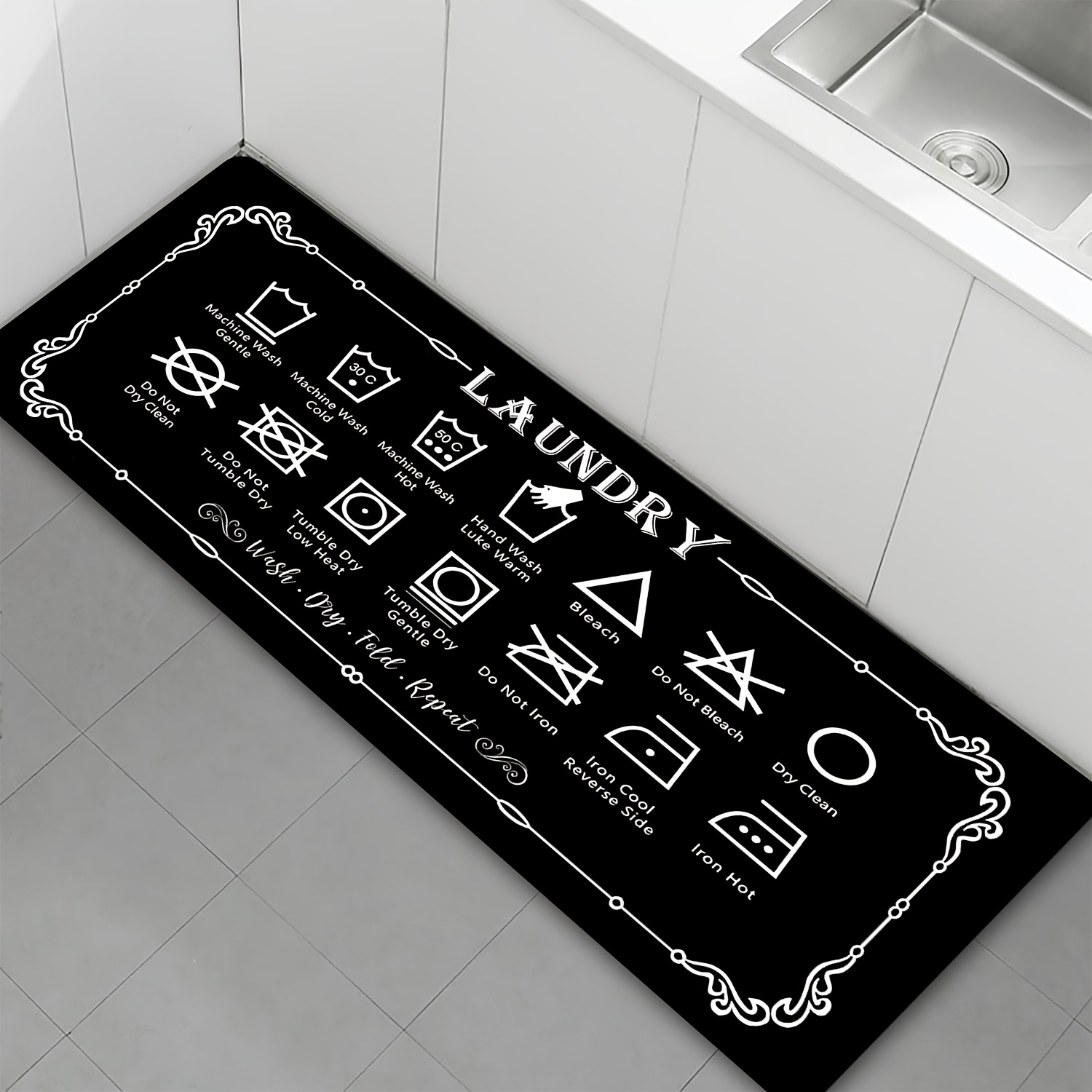 1 Piece Laundry Guide Mat - Bl - огляд і ціна Travel Accessories Guide