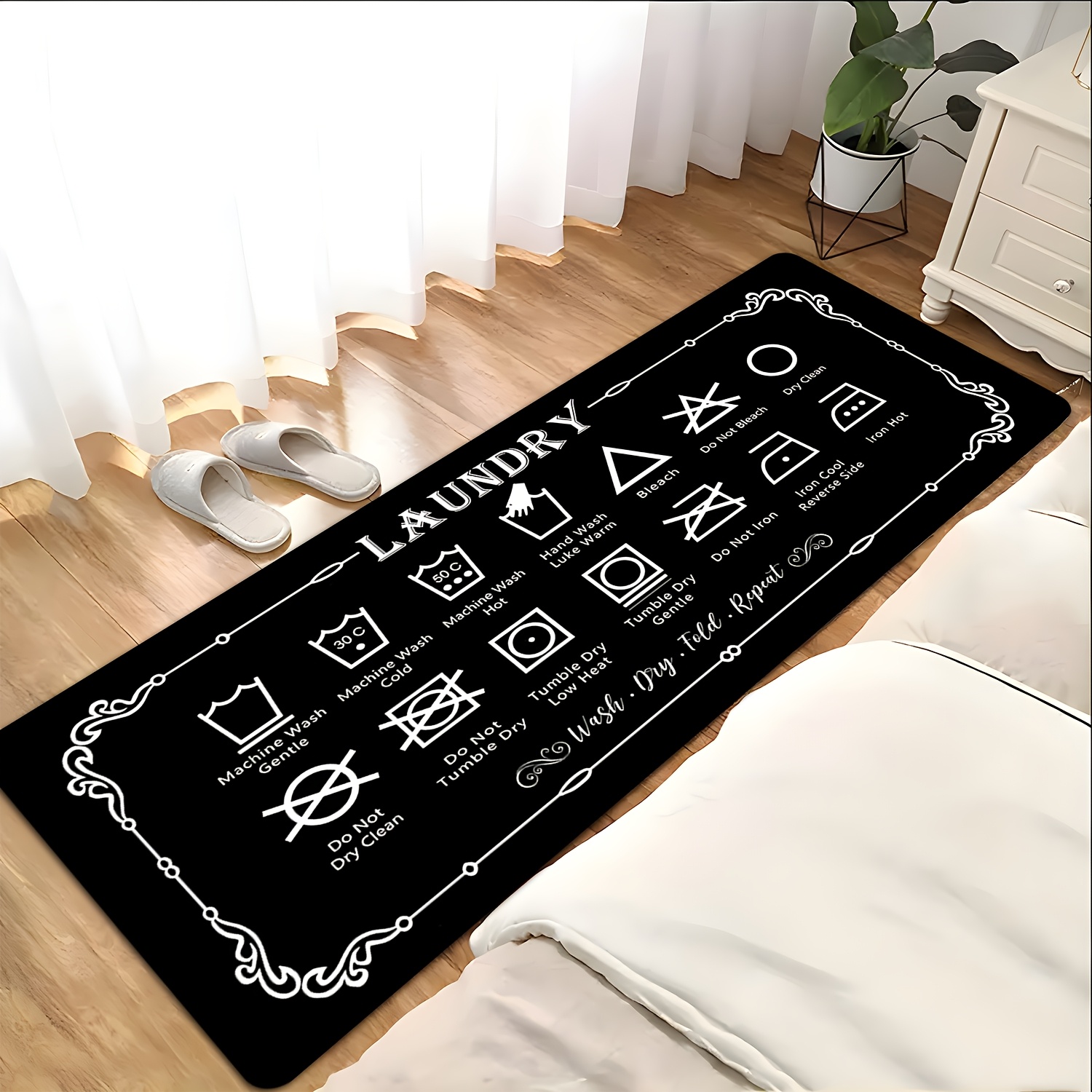 1 Piece Laundry Guide Mat - Bl - огляд і ціна Travel Accessories Guide