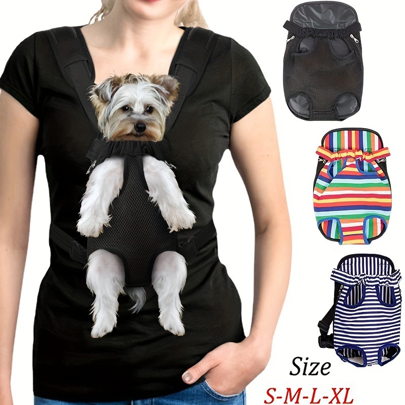 Breathable Pet Dog Cat Chest C - огляд і ціна Travel Accessories For Dogs
