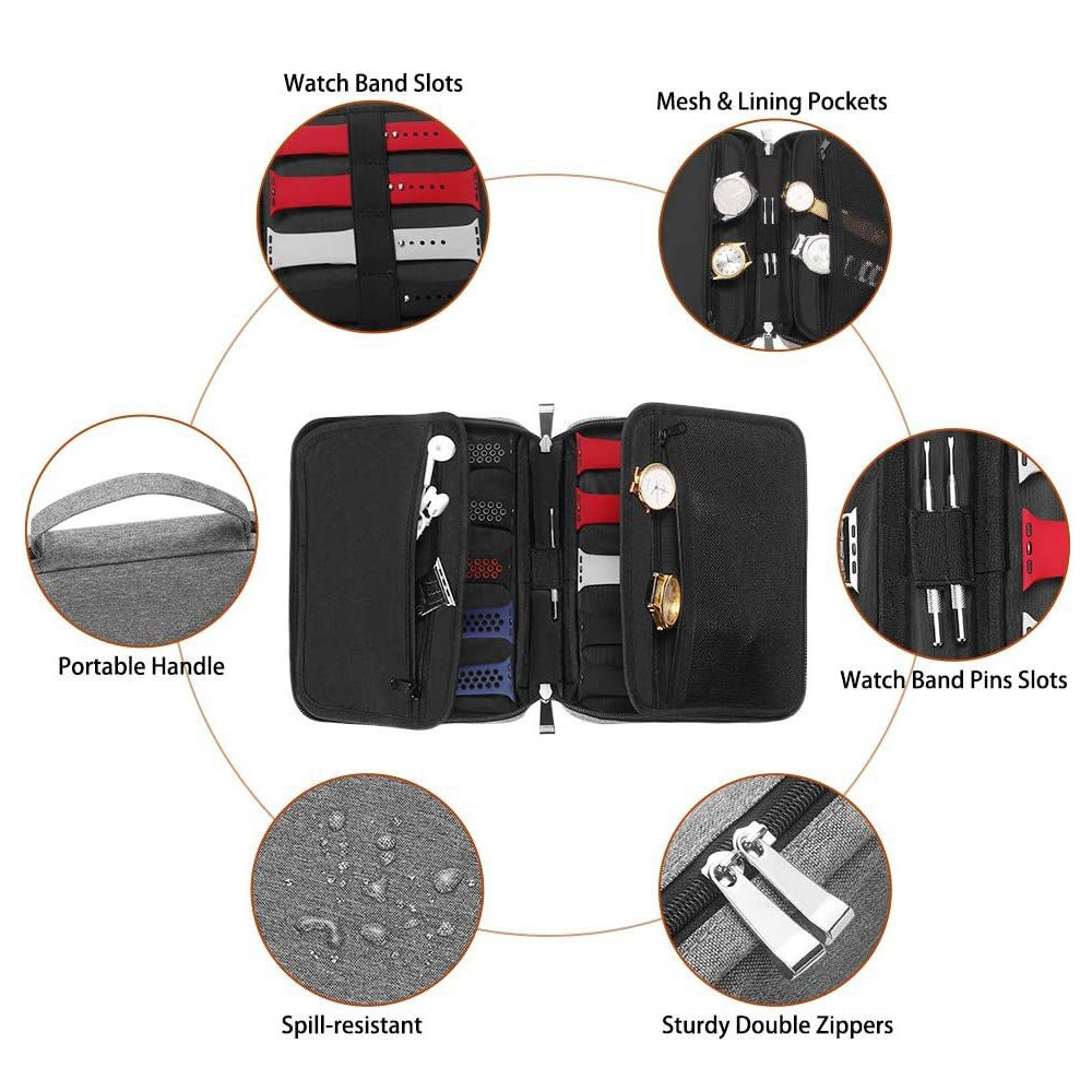 Watch Band Storage Bag Hold 20 - огляд і ціна Travel Accessories Apple