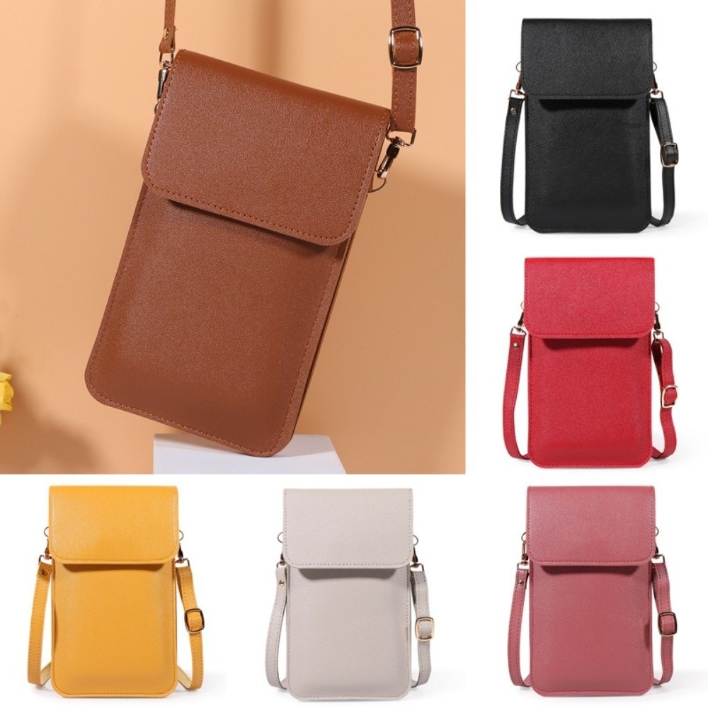 PU Leather Touch Screen Phone  - огляд і ціна Passport Holder Rfid
