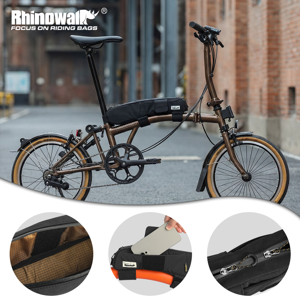 Rhinowalk Bicycle Top Tube Bag - огляд і ціна Travel Accessories Youtube