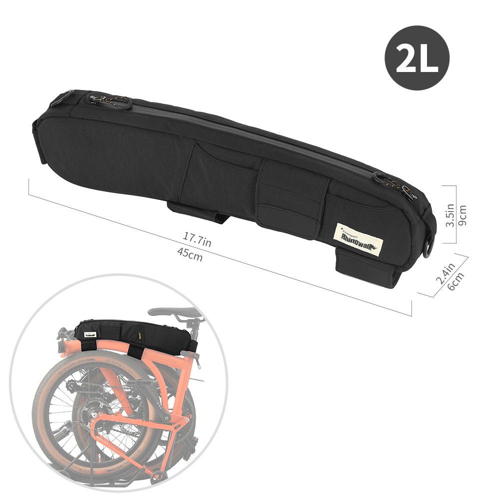 Rhinowalk Bicycle Top Tube Bag - огляд і ціна Travel Accessories Youtube
