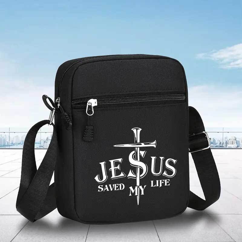Jesus Saves My Life Crossbody  - огляд і ціна Travel Accessories Teens
