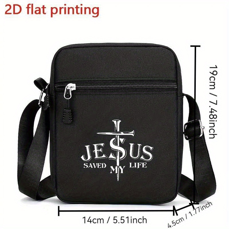 Jesus Saves My Life Crossbody  - огляд і ціна Travel Accessories Teens
