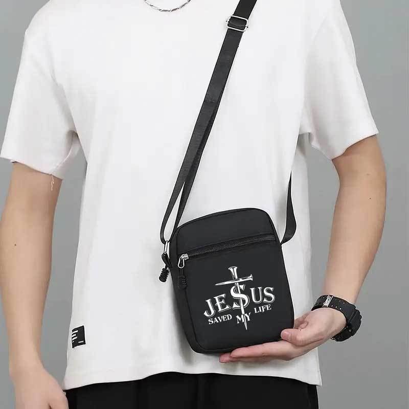 Jesus Saves My Life Crossbody  - огляд і ціна Travel Accessories Teens