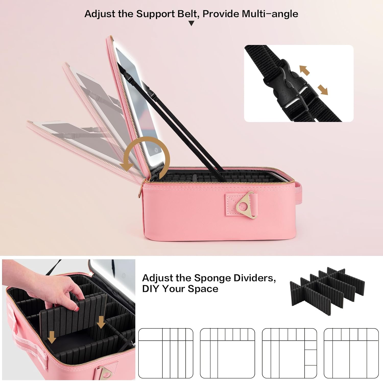 Large Capacity Makeup Bag 15'' - огляд і ціна Travel Z